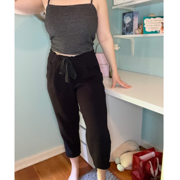 Aritzia Wilfred allent pant size 8 black - Picture 1 of 7